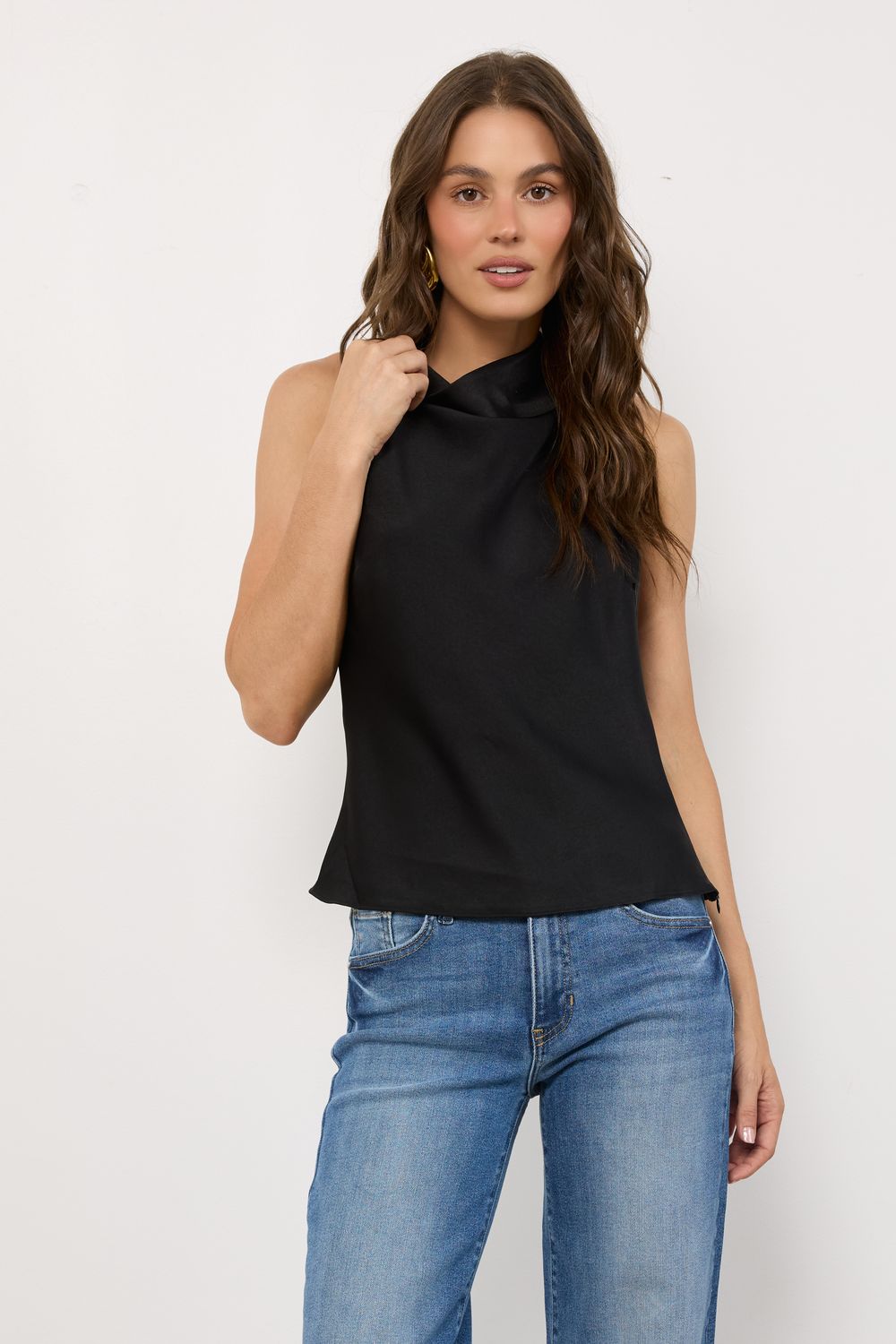 Aniya Black Top