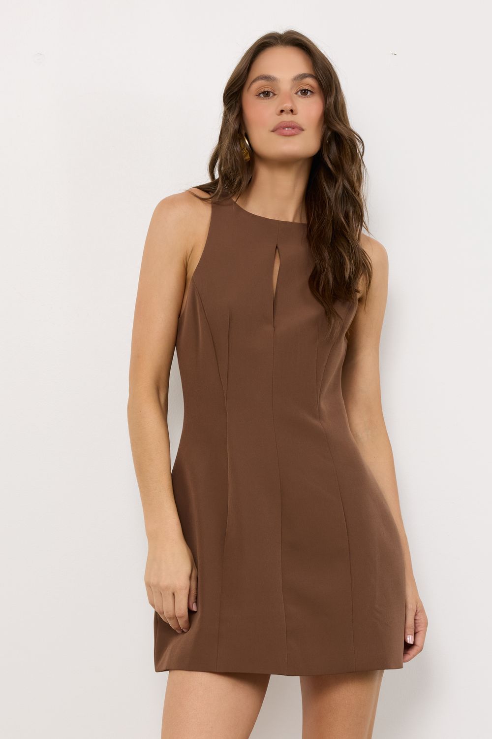 Lima Brown Dress
