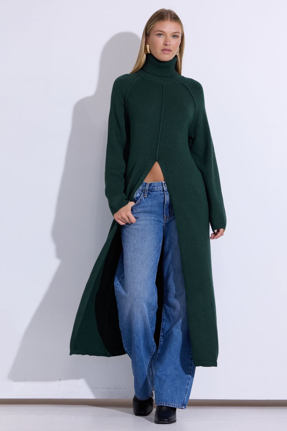Going Far Pine Knit Top