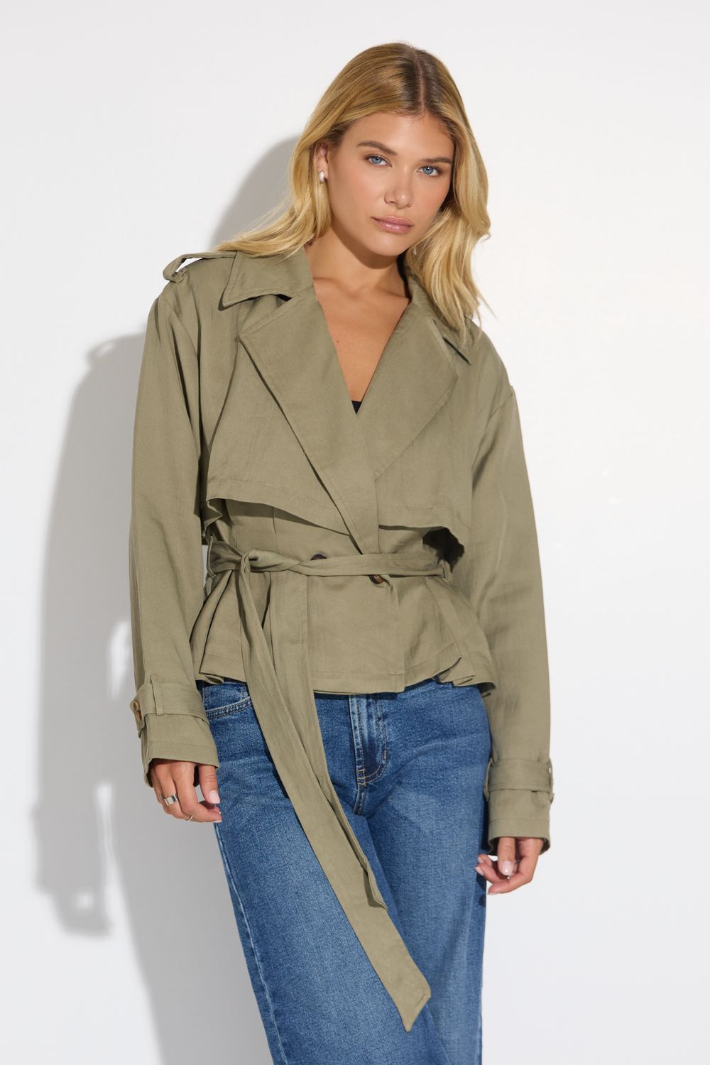 Alexandria Dark Olive Jacket