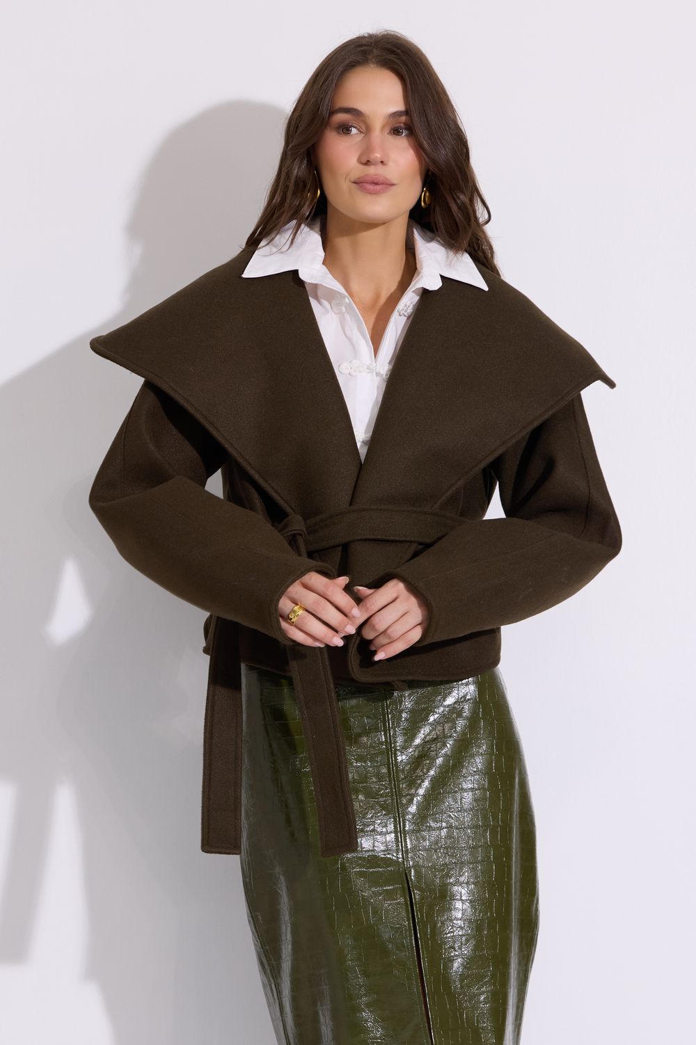 Time After Time Olive Jacket