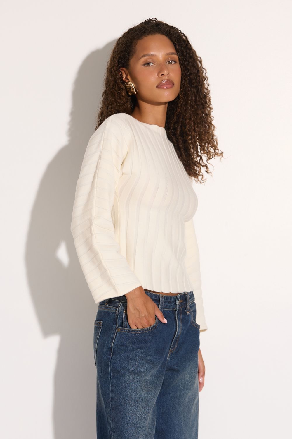 Girl Interrupted Ivory Top