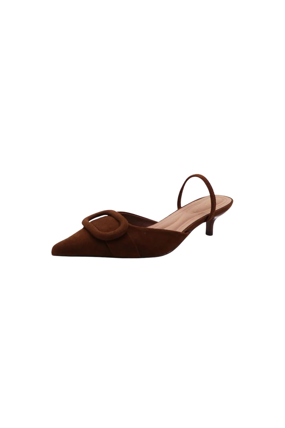 Stiles Tobacco Suede Heel