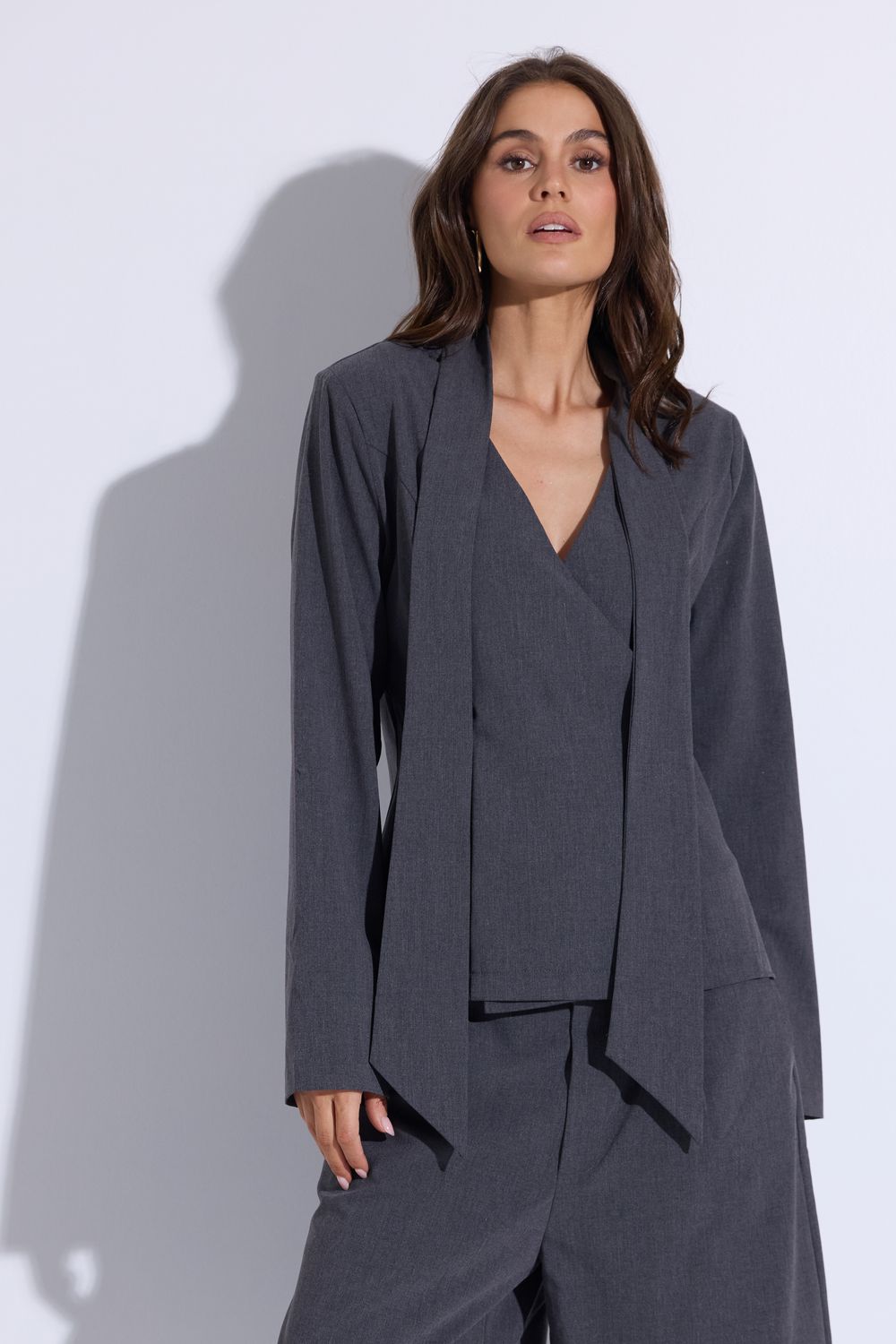 Cameron Charcoal Top