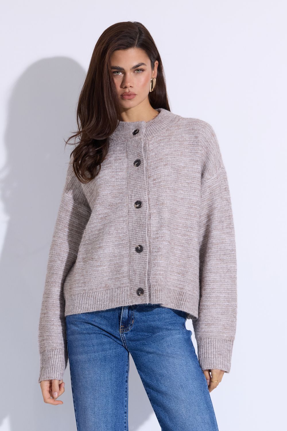 Gnat Latte Knit Top
