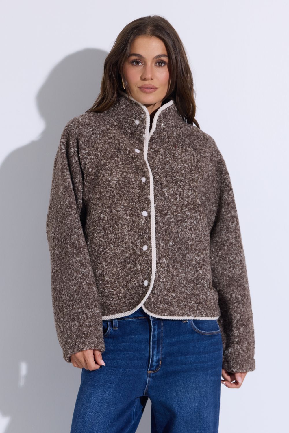 Savior Complex Brown Multi Jacket