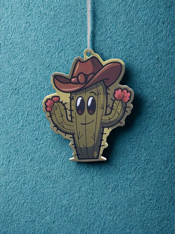 Cute Cactus Air Freshener