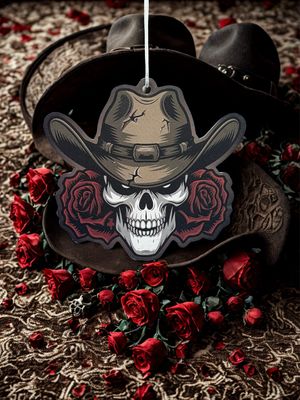 Western Skull Air Freshener