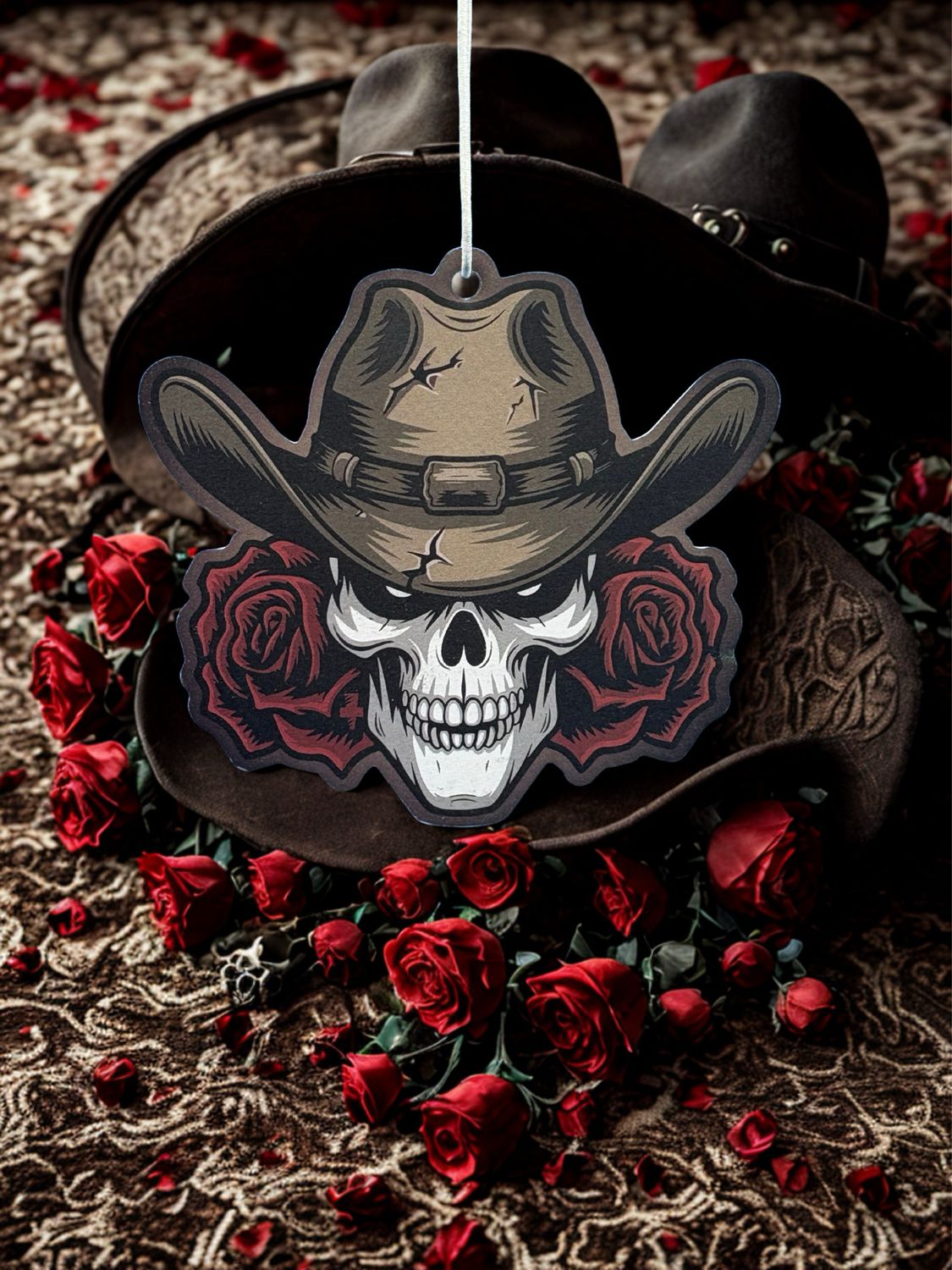 Western Skull Air Freshener