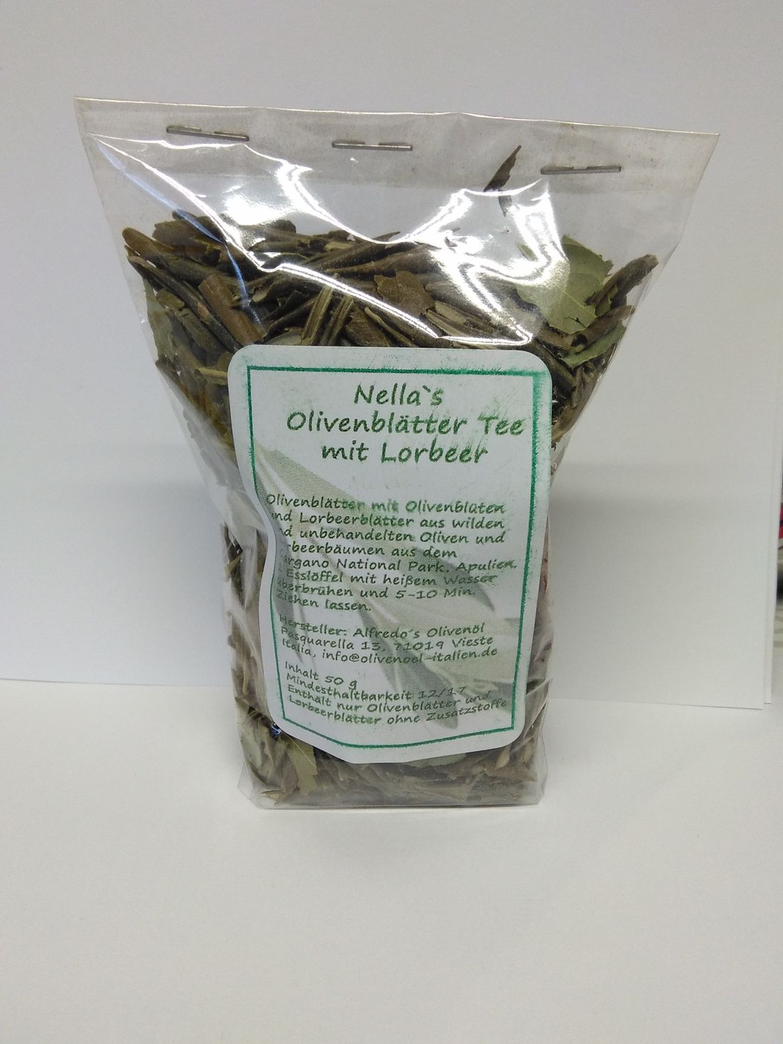 Nellas Olivenblätter Tee