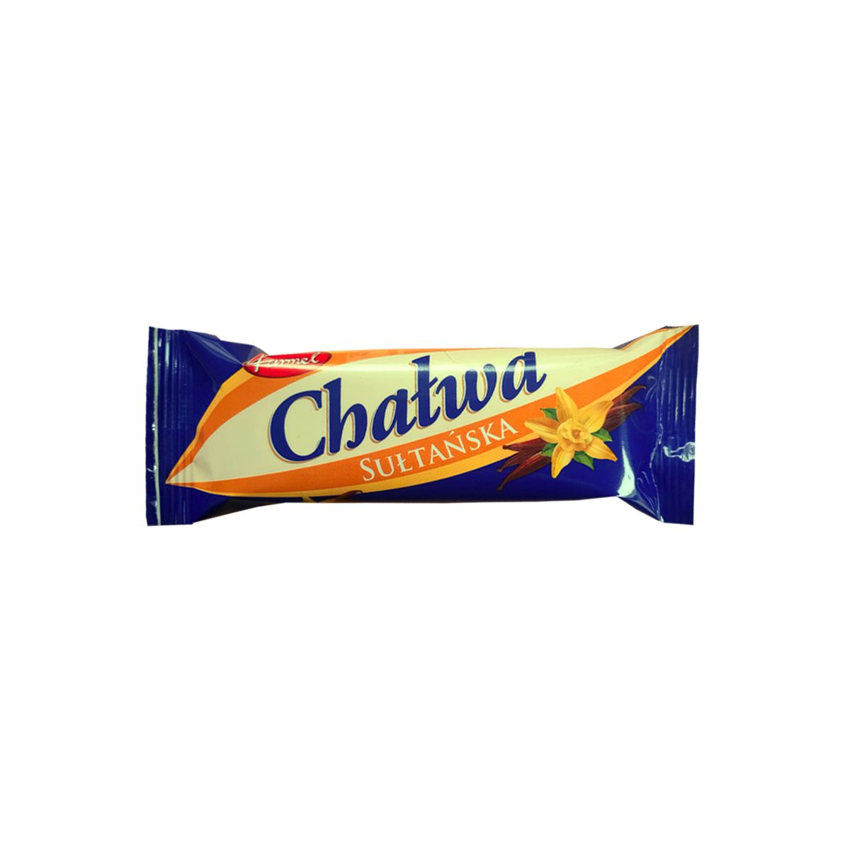 Chałwa sezamowa &quot;Sułtańska&quot; - waniliowa - baton 80g