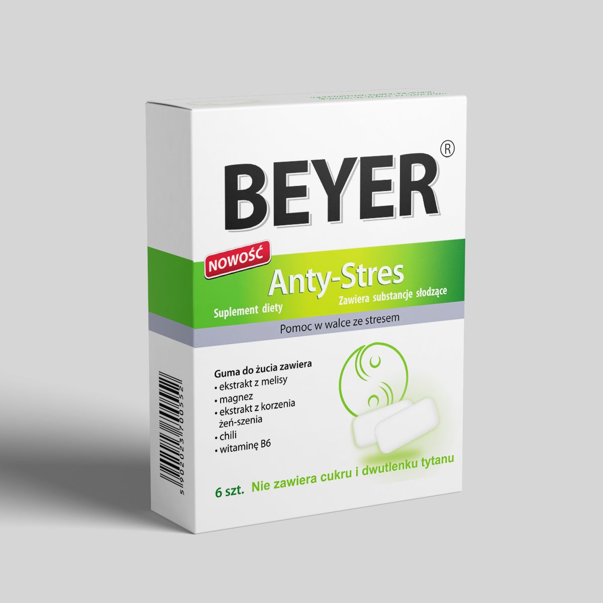 Anty-stres - guma do żucia 9g
