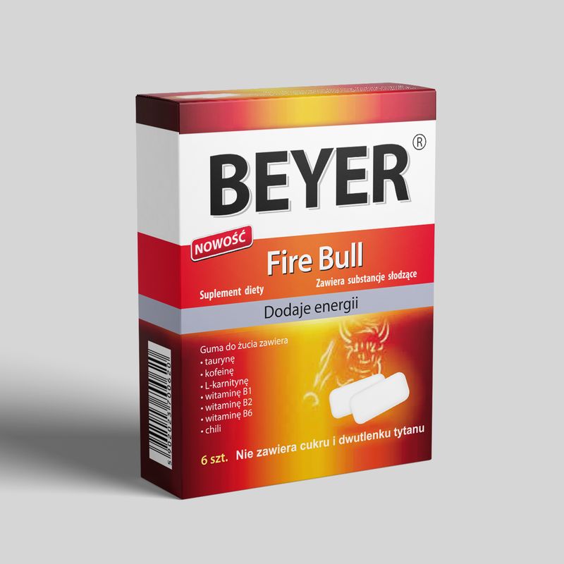 Fire Bull - guma do żucia 9g