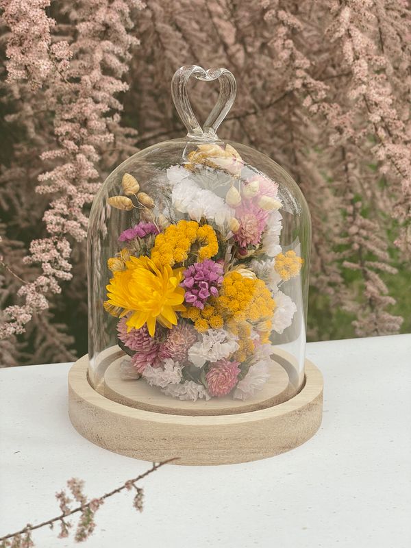 Cloche fleurie - Sabine
