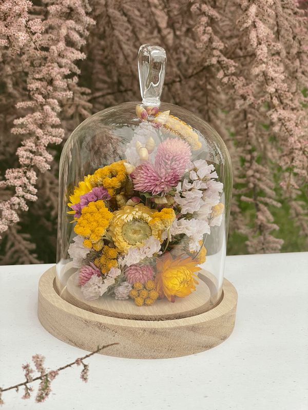 Cloche fleurie - Sabine