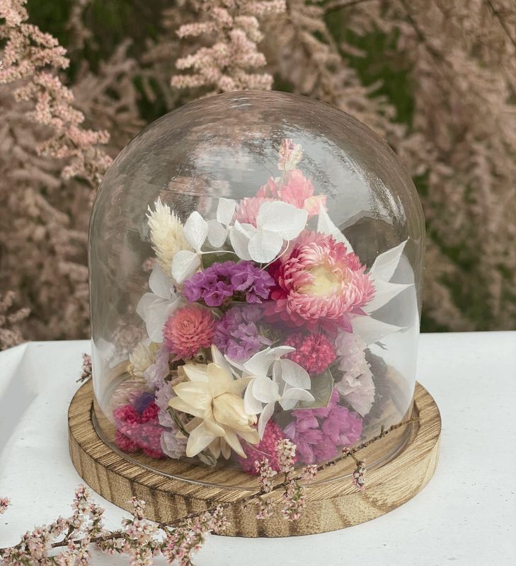 Cloche fleurie - Camille