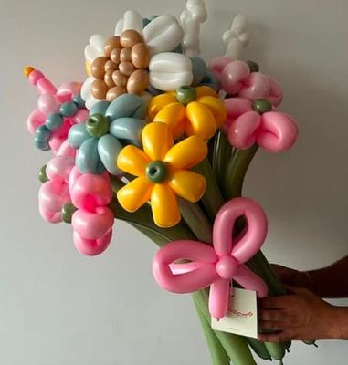 Assorted Balloon Flower Arrangement