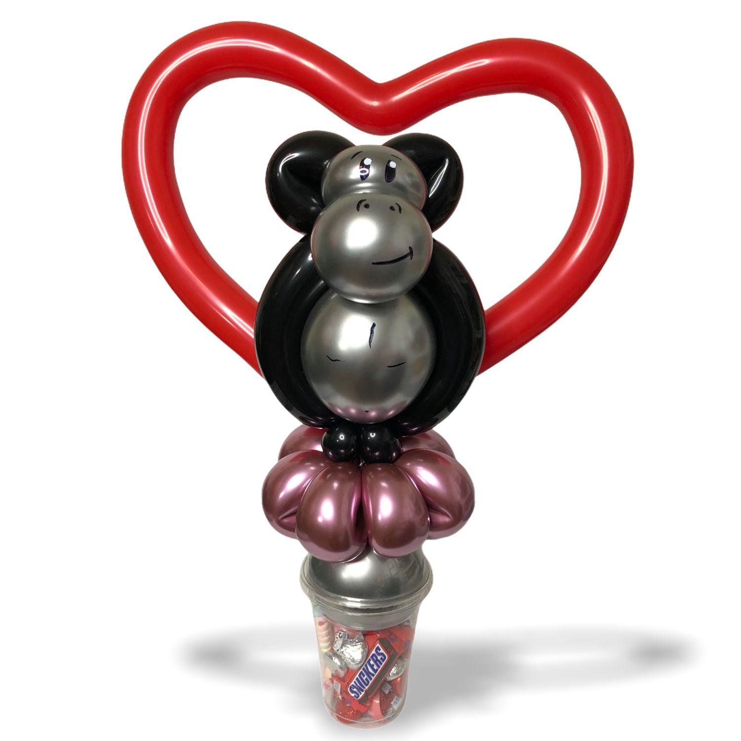 Balloon Animal Gorilla Treat Cup