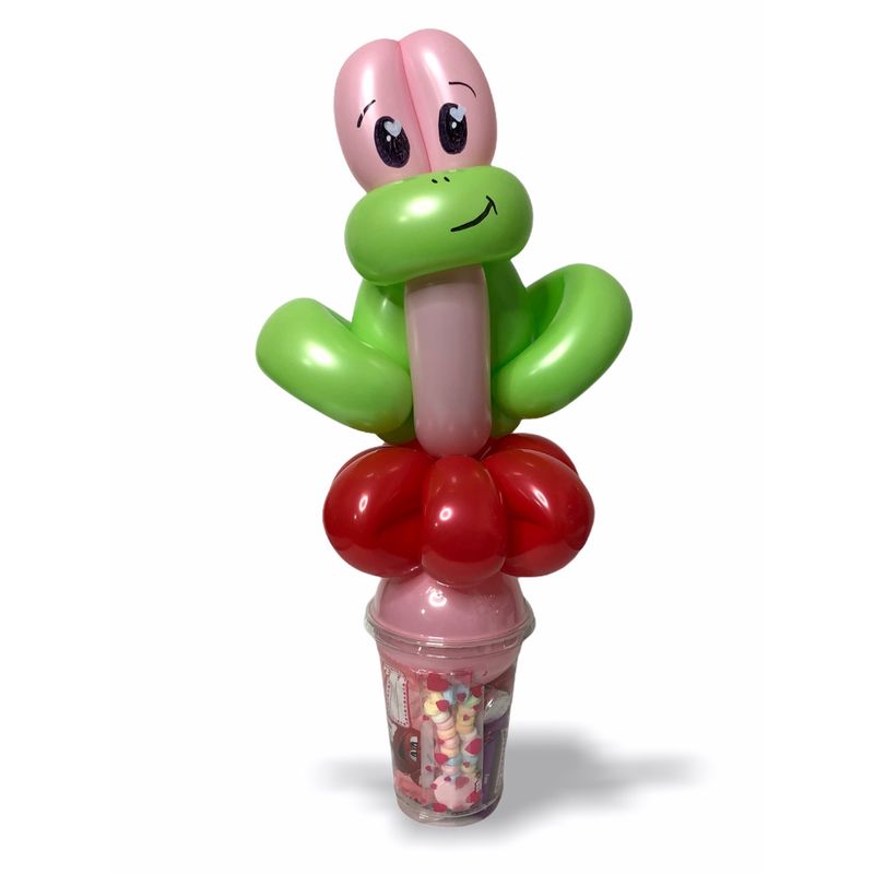 Balloon Animal Cute Frog Treat Cup