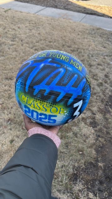 Custom Airbrush Basketball