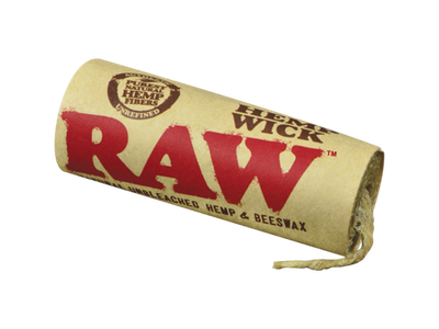 RAW Natural Hemp Wick Rolls
