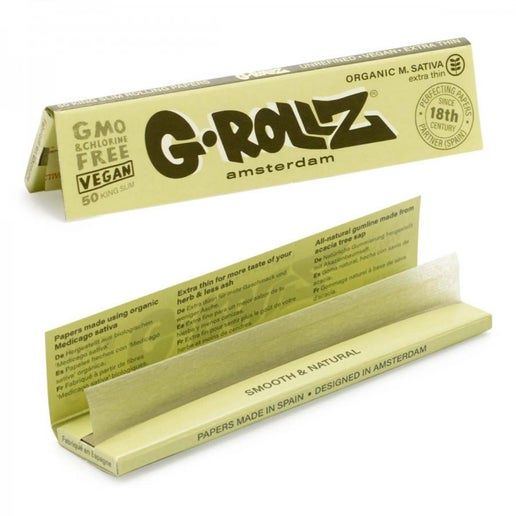 G-Rollz Medicago King Size Rolling Papers