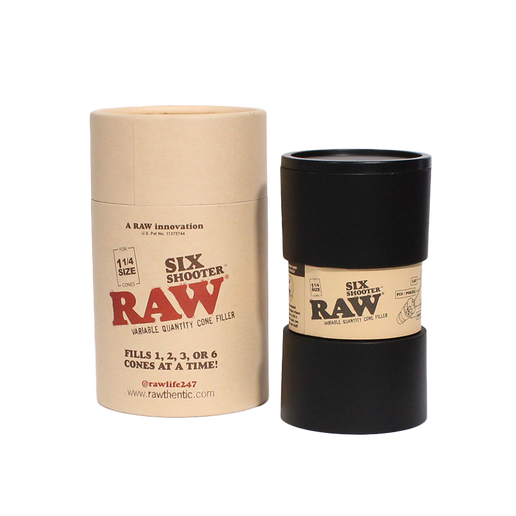 RAW Six Shooter for 1¼ Size Cones | Cone Loader Filling Device