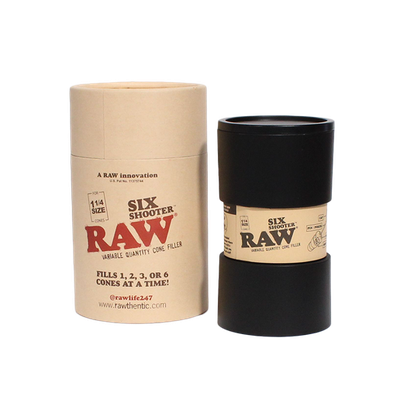 RAW Six Shooter for 1¼ Size Cones | Cone Loader Filling Device