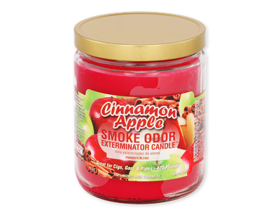 Smoke Odor Exterminator 13oz Jar Candle - Cinnamon Apple