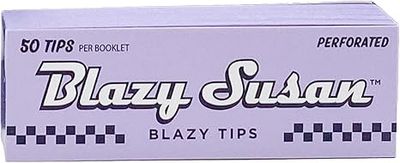 Blazy Susan Perforated Filter Tips - Purple