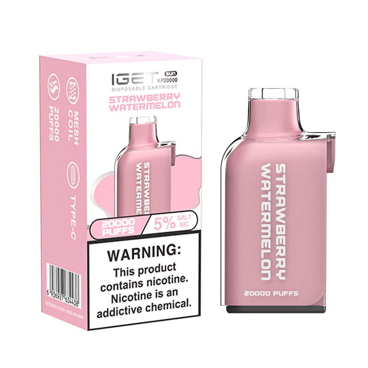 Iget Sun KP20000 Cartridge Strawberry Watermelon