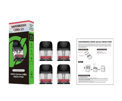 Vaporesso Top Fill 2ml XROS Pods 0.6ohm