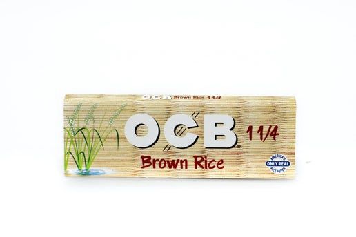 OCB Brown Rice Rolling Paper 1 1/4