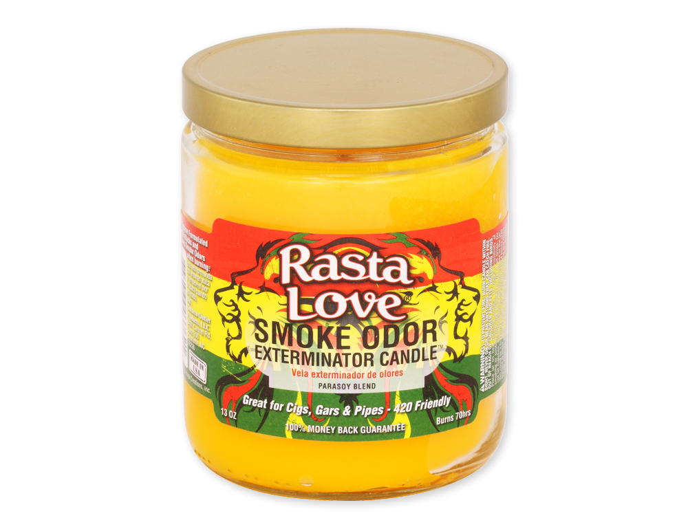 Smoke Odor Exterminator 13oz Jar Candle - Rasta Love