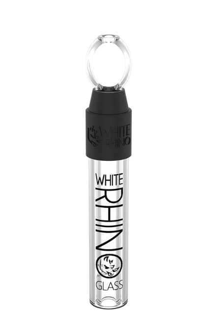 White Rhino Glass Blunt Slider