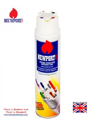 Newport Zero Butane 10oz can