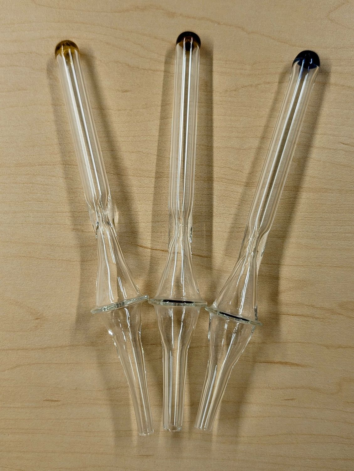Glass Honey (Color Tip) Straw
