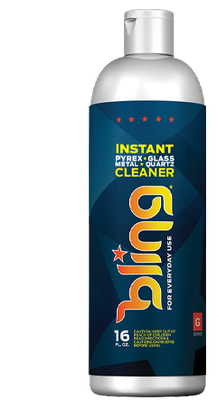 BLING Glass Cleaner- Pyrex Glass Metal Ceramic 16 oz