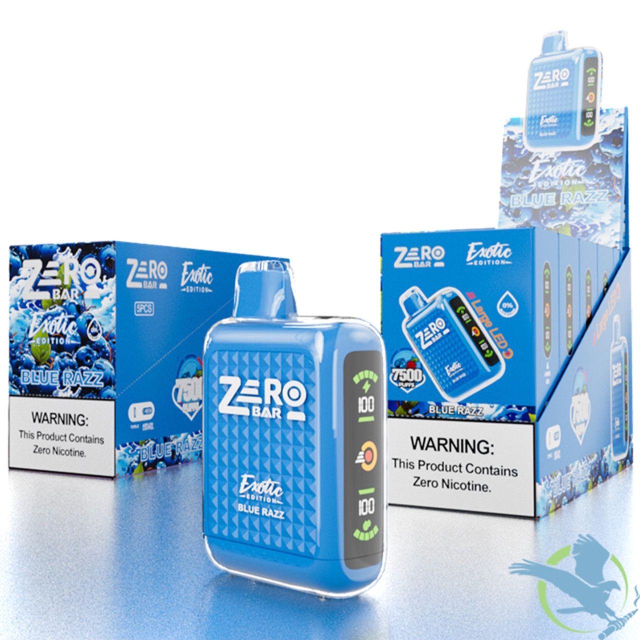 Zero Bar Exotic Blue Razz