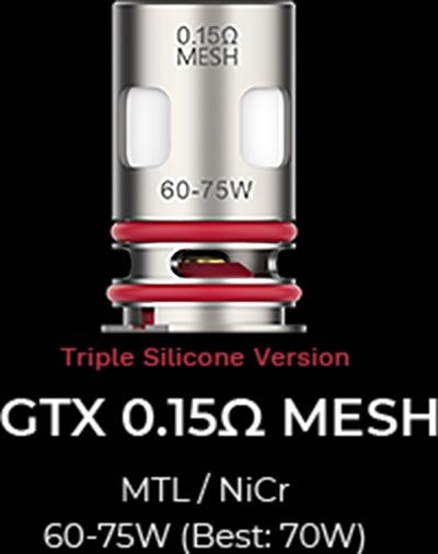Vaporesso GTX .15 Mesh Coils 5 Pack