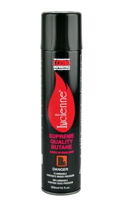 Lucienne 300ml 4X Refined Butane Fuel