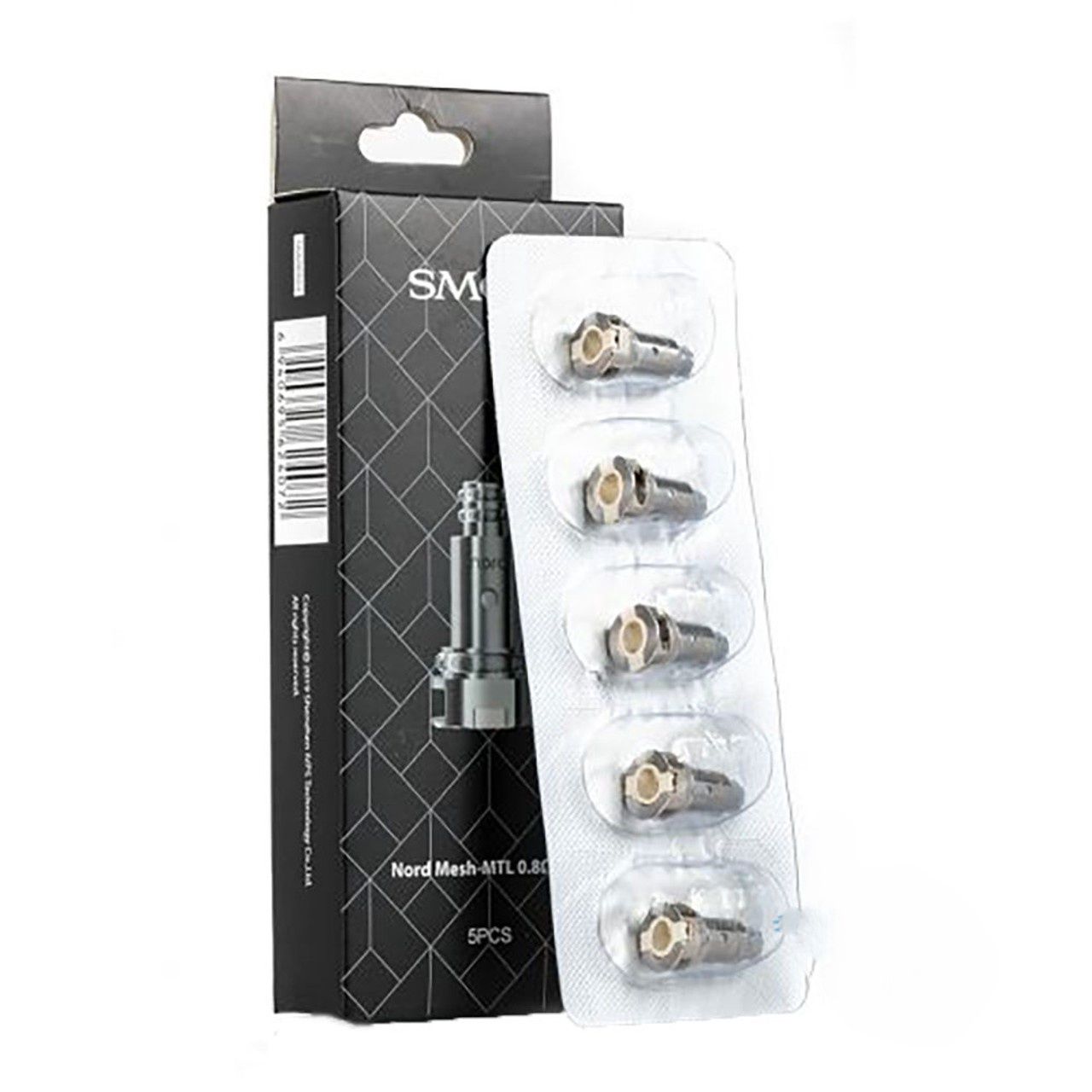 Smok 5 Pack Nord Mesh Coil 0.8ohm