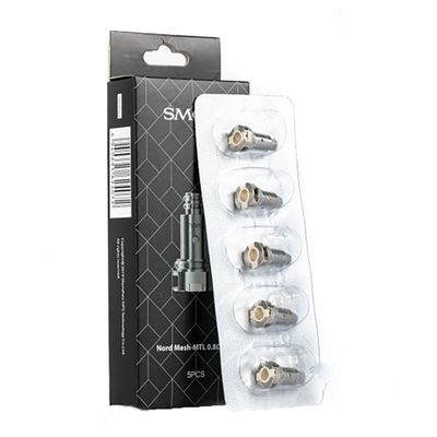 Smok 5 Pack Nord Mesh Coil 0.8ohm