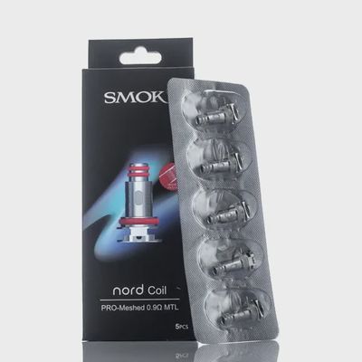 Smok Nord Pro mesh 0.9ohm coils (5 pack)