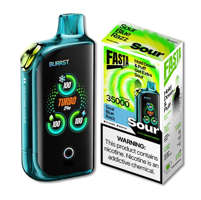 Fasta Burrst Sour Blue Razz