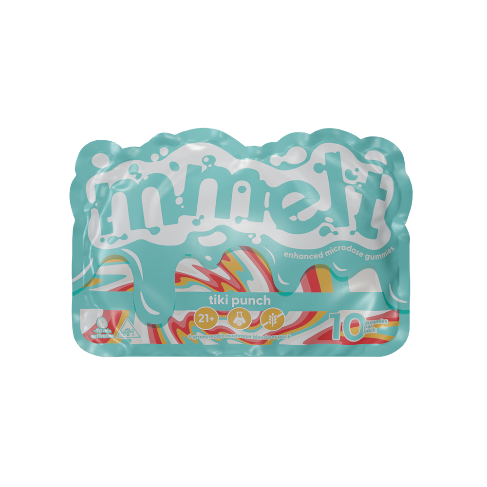 Mmelt Magic Mushroom Gummies Tiki Punch