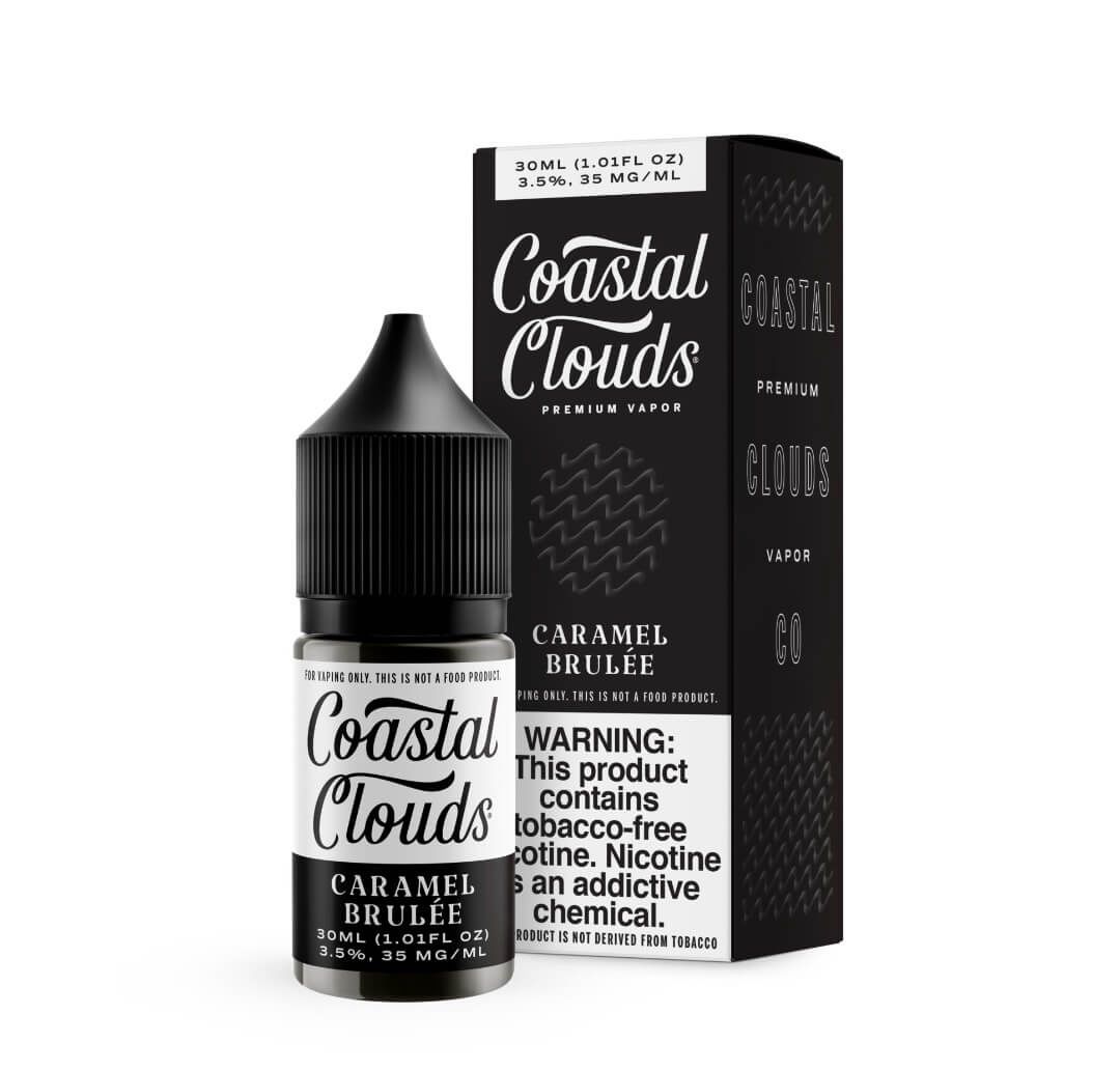Coastal Clouds Salt E-liquid Caramel Brulée 50mg