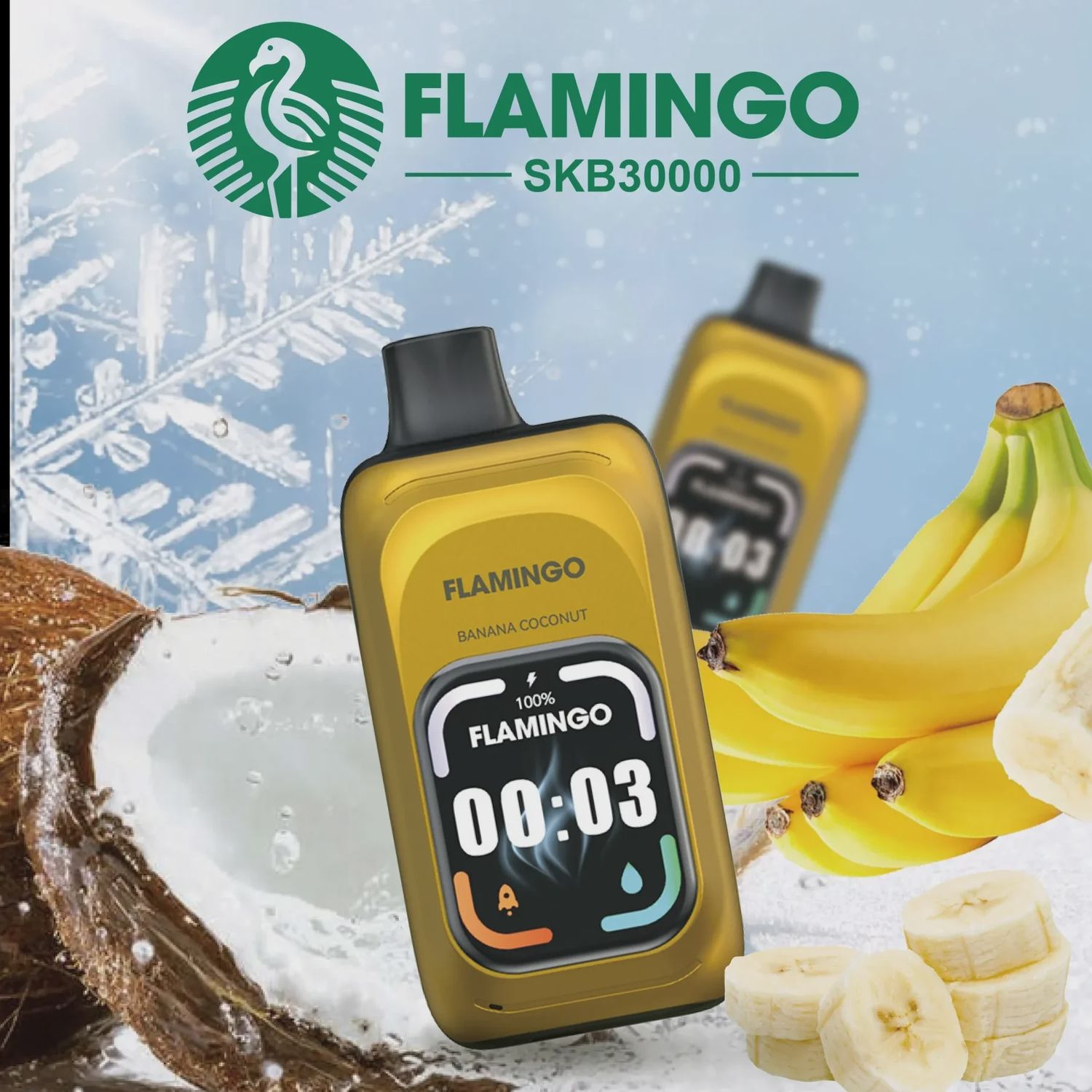 Flamingo SKB30000 Banana Coconut