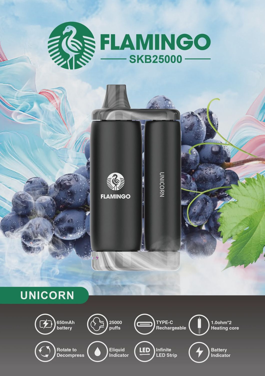 Flamingo SKB25000 Unicorn