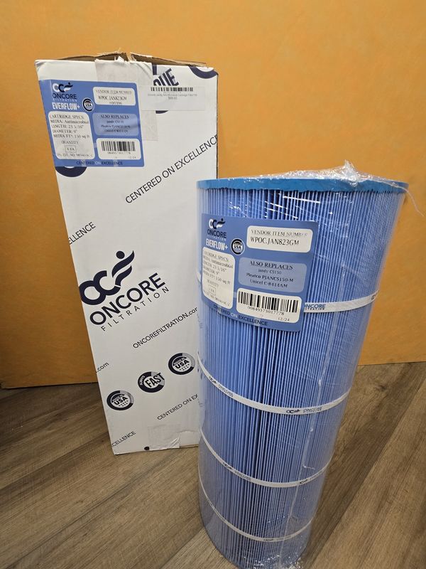 Oncore Jandy Filter150 SqFt Anti-Microbial Cartridge Filter